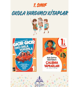 1. Sınıf Maarif Modeli Gıcır Gıcır Oku Anla Yorumla + Akıllı Defter Çalışma Yaprakları (2.Dönem)