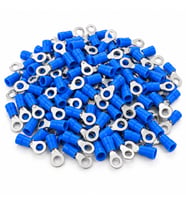 Powermaster PM-39059 1,5-2,5Mm2 Kesit 22X8x6,5Mm Soket Mavi İzoleli Kablo Pabucu (100'Lü Paket)