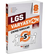 Lgs Varyasyon Son 5 Yıl Konu Konu Çıkmış Sorular Gizli Yayınları