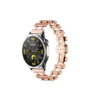 Samsung Galaxy Watch 46mm Uyumlu Zore KRD-96 22mm Metal Kordon