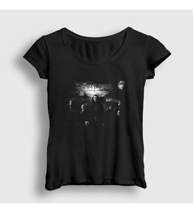 Presmono Kadın Siyah Linings Dream Theater T-Shirt 143752tt