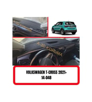 Volkswagen T-cross 2021 Uyumlu Ön Gögüs / Panel / Torpido Korumasi / Kilifi / Halisi / A3d / 3d
