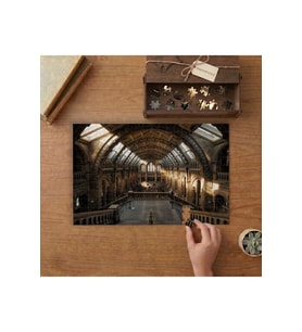 Doğa Taarih Müzesi Londra Tasarımı 240 parça Ahşap Puzzle Ahşap Kutuda MP04256