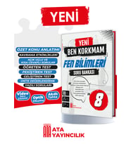 8. Sınıf Yeni Ben Korkmam Fen Bilimleri Soru Bankası