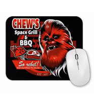 Chewbacca Chews Mouse Pad