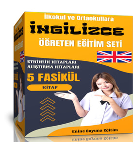 İlkokul ve Ortaokullara İngilizce Öğreten Eğitim Seti