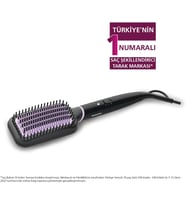 Philips Düzleştirici Tarak, Turmalin Seramik Kaplama, Thermoprotect Teknolojisi, Geniş Fırça, 2 Isı