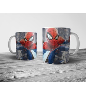 Pixxa Spider Man Kupa Bardak Model 3