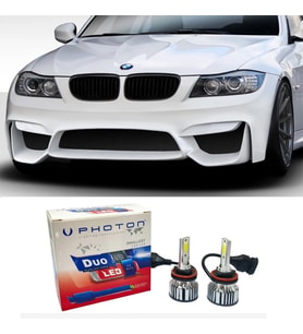 Bmw E90 Led Xenon Uzun Far Ampulü H7 Duo Yeni Seri Beyaz