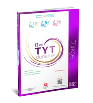 Üçdörtbeş Yayınları Tyt Türkçe 12 Deneme
