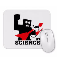 Science Robo Rock Mouse Pad