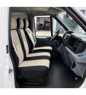 IVECO 70 15 4350 Kamyonet 2+1 Koltuk Kılıfı BEJ - SİYAH