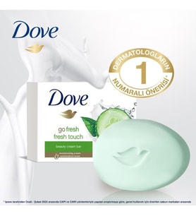 Dove Beauty Cream Bar Katı Güzellik Sabunu Fresh Touch Nemlendirici Etkili 90 gr