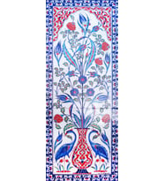 Armada Çini 40x100 Cm ED 705 İki Sülünlü El dekoru Çini Pano