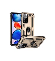 Xiaomi Redmi Note 11 Pro Plus 5g Kılıf Sofya Yüzüklü Silikon Kapak - Gold