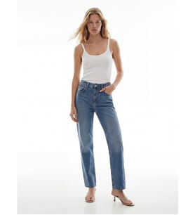 LCW Jeans İndigo Straight Fit Kadın Jean Pantolon