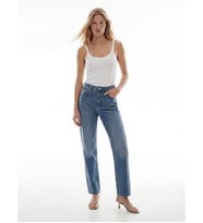LCW Jeans İndigo Straight Fit Kadın Jean Pantolon