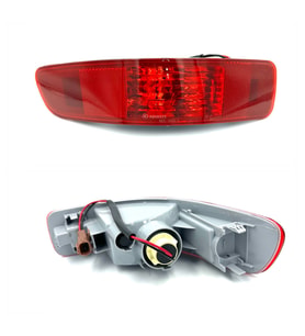 LEOPARTS Outlander 2007-2010 / Peugeot 4007 2007-2012 Arka Tampon Reflektörü Sol