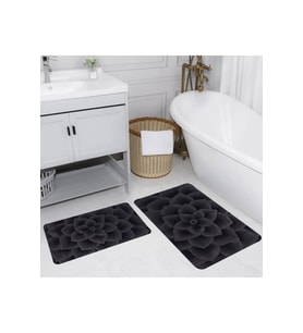 Eliana Home Baskılı 2'li Banyo Paspas Takımı RVG5155