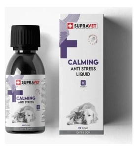 Supravet Calming Damla Anti Stress Kedi ve Köpekler İçin 100 Ml
