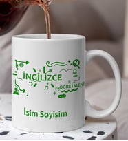 İngilizce Öğretmeni Özel Kupa Bardak