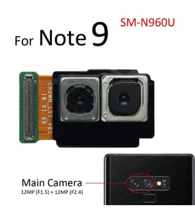 Tkgz Samsung Galaxy NOTE 9 Arka Kamera ()