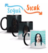 Billie Eilish 014 Sihirli Kupa Bardak Porselen