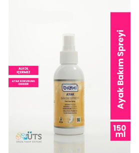 Bioxi® Ayak Bakım Spreyi 150 ML: Hipokloröz Asit Bazlı, Doğal ve Etkili Ayak Hijyeni Çözümü