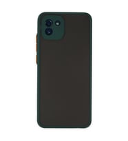 Samsung Galaxy A03 Kılıf Montreal Silikon Kapak - Yeşil