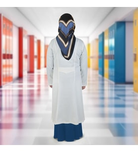 Bayan Uzun Boy Kuran Kursu, Öğretmen, Doktor Önlüğü Laboratuvar Eczacı, Hemşire Önlüğü (Beyaz)