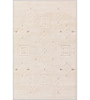 Eliana Home Baskılı, Yıkanabilir Kaymaz Taban Salon Halısı LNA1235 100x150 cm (Bej)