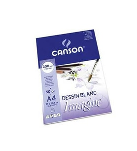 Canson Imagine Çok Amaçlı Blok 200 gr. 50 Sayfa A4 