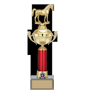 ODAK KUPA - Figürlü Kupalar - At Figürlü Kupalar FG-054 B - 40 cm