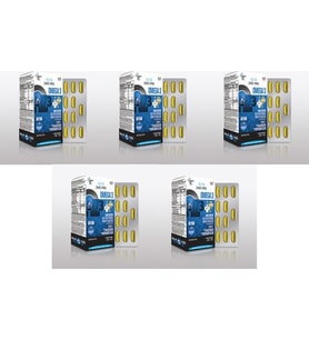 Zade Vital Omega 3 120 Mg Premium Balık Yağı 45 Kapsül 5'li Paket