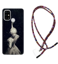 Casper E30 F20 X20 Kılıf Boyun Asklı Rasta Silikon Star Woman 1332