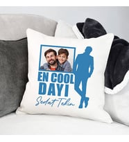 Kişiye Özel Cool Dayım Fotoğraflı Yastık