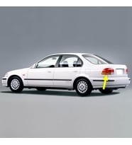 Honda Civic Sedan 1996-2000 Sol Arka Dış Stop Fren Sinyal Lambası