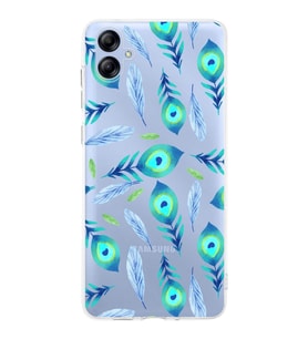 PrintiFy Samsung Galaxy A04e ile Uyumlu 1mm Slim Fit Nazar Boncuğu 3 Baskılı Şeffaf  Kılıf