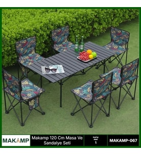120 Cm Masa Ve Sandalye Seti