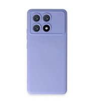 Xiaomi Poco X6 Pro Kılıf Nano İçi Kadife Silikon - Lila