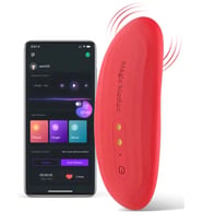 NYX Telefon Kontrollü Çiftler İçin Giyilebilir Vibratör