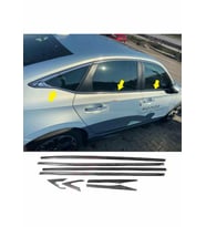 Honda Civic Fe1 Cam Çıtası Krom Komple 2021 sonrası 8 parça