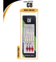 Caretta C8 10cm 10gr Lrf Silikon Yem Red Head