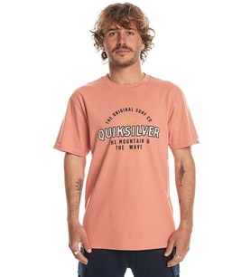Quiksilver Floating Around Erkek Tişört EQYZT07675-MJR0 (Turuncu)