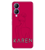 Vivo V29 V30 V40 V50 Lite Y32 Y15S Y20S Y11 Y15S Y33s Kılıf İsim Yazılı Kişiye Özel Model-37 (Çok Renkli)