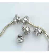 Yengeç Takantakana Worldshop, Pandora, Bileklik Uyumlu, Gümüş, Charm  (1Adet)