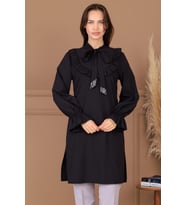 Asil Tesettür Tunik Bordo