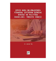 Döviz Kuru Rejimlerinin Finansal İstikrar Üzerine Etkisi ve Politika Önerileri : Türkiye Örneği