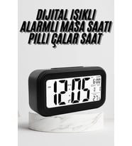 Northcity Dijital Masa Saati Termometre Takvim LED Ekran - Akıllı Ev & Ofis Çözümü