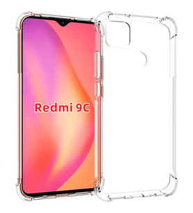 Northcity Xiaomi Redmi 9C Silikon Kılıf - Anti-Drop Shockproof Darbe Emici